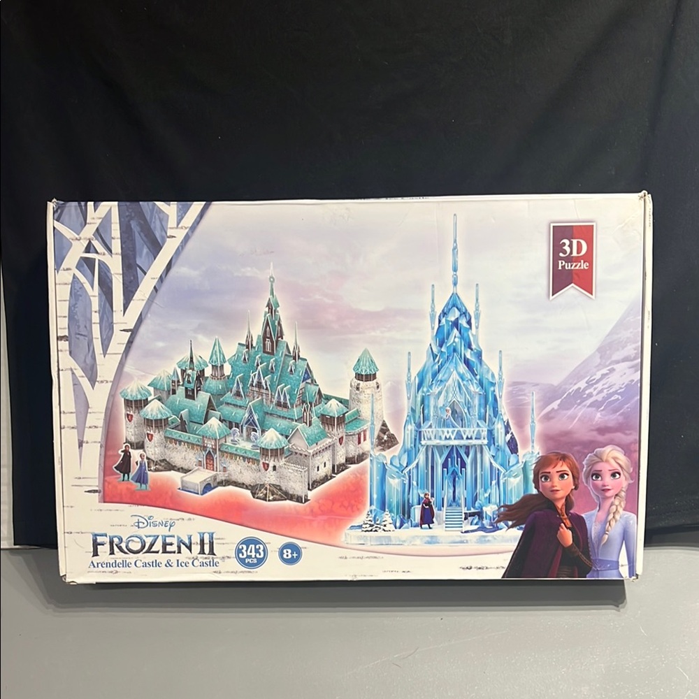 Disney Frozen II 3D Puzzle Arendelle Castle & Ice Castle